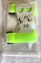 Elite Sportwear GK 32 Gymnastics Grips Sz XS Neon Green NEW - $14.24