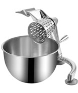 VEVOR Rotary Cheese Grater, Zinc Alloy Rotary Vegetable Mandoline, Manua... - $166.99