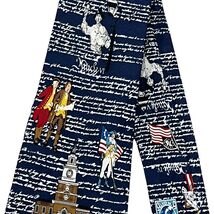Philadelphia Cradle Of Democracy Patriotic Themed Necktie - $28.80
