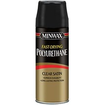 Minwax Fast Drying Polyurethane Spray, Protective Wood Finish, Clear Satin, 11.5 - £19.34 GBP