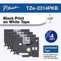 Brother Genuine P-touch, TZe-231 4 Pack Tape (TZE2314PKB) (0.47) x 26.2 ft. (8m) - £60.56 GBP