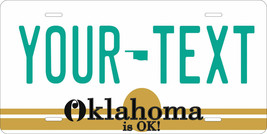 Oklahoma 1982 License Plate Personalized Custom Auto Bike Motorcycle Moped  - £8.78 GBP+
