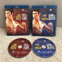 Bruce Lee BluRay Lot: Big Boss/Fist of Fury/Game of Death/Way of the Dra... - $29.65