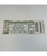 GOOD CHARLOTTE New Found Glory Concert Ticket Stub 05/3/2003 PNC Arts Ce... - $149.12 MXN