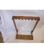 handmade 8 Gun Folding Rack - Walnut Finish - €112,12 EUR