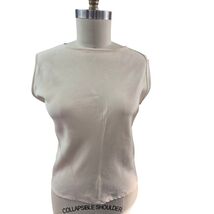 2 Piece Shamask 100% Silk Wide Leg Pant Set Champagne Ivory Sz 1  (M) - €152,36 EUR