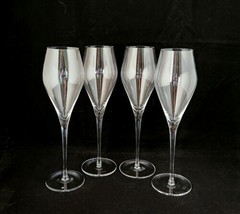 Schott Zwiesel 9 5/8&quot; Crystal Wine Glasses Goblets Signed ~ Set of 4 - £27.14 GBP