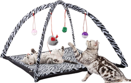 PETMAKER Cat Activity Center- Interactive Play Area Station for Cats, Kittens wi - £22.59 GBP