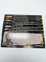 Lot Of (7) Dungeons And Dragons Campaign Cards Xen'Drik Expeditions Set 1 - $58.80