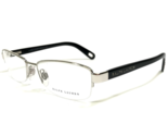 Ralph Lauren Eyeglasses Frames RL5037 9001 Black Silver Rectangular 52-1... - $55.88