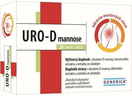 URO-D mannose 20 tablets - helps maintain a healthy urinary tract - $19.95