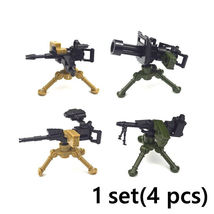 Guns 1 Swat Weapon Soldier Fence Ghillie Army WW2 Figures Building Block - £13.05 GBP