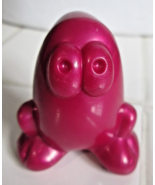 Vintage 2000 McDonald&#39;s GOGOs 2&quot; Monster Crazy Bones &quot;EGGY&quot; #3 Dark Pink... - $5.43 CAD