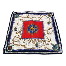 Vintage Princess Cruises Nautical Map Scarf 30” – Silk-Feel Square Marit... - €19,17 EUR