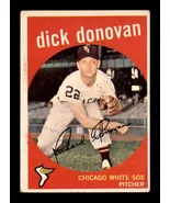 1959 Topps #5 Dick Donovan VG/VGEX  - €6,64 EUR