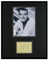 Tennessee Ernie Ford Signed Framed 16x20 Photo Display JSA - £117.67 GBP