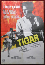 1964 Original Movie French poster Code Name Tiger Claude Chabrol Hanin Mauban - £28.78 GBP