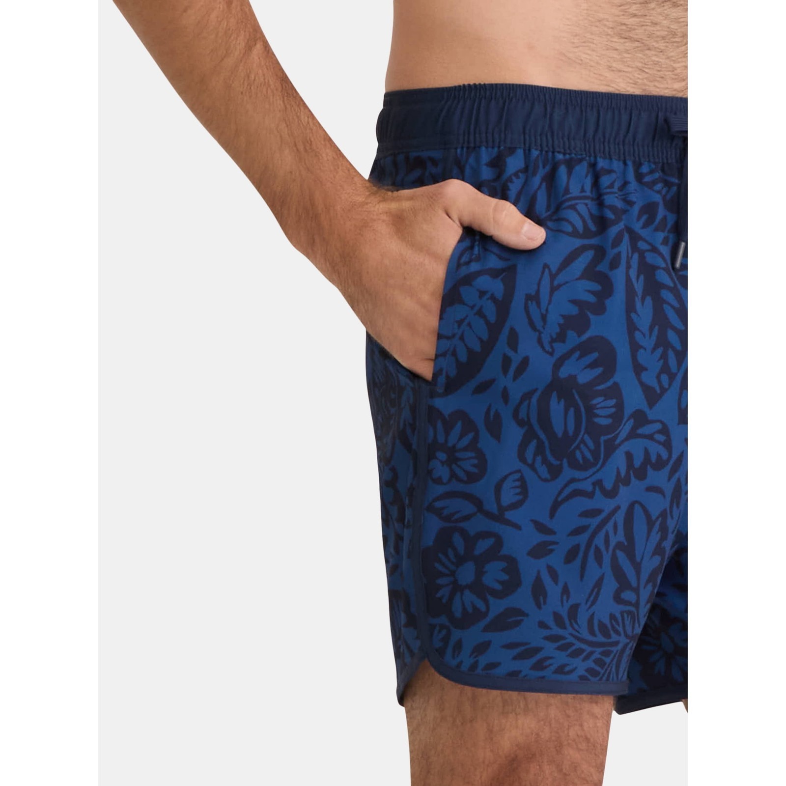George Men's Dolphin Hem Swim Trunks, 7" Inseam, Estate Blue Size 2XL (44-46) Item image 3
