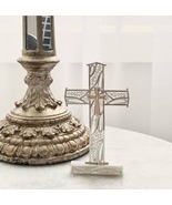 Standing Double Trinity Cross on Base. - £195.87 GBP