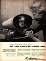 BELL TELEPHONE SYSTEM introduces PICTUREPHONE service - Vintage 1964 Mag... - $25.98