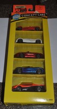 MATCHBOX 5 PACK EXCLUSIVE DESIGNS CONCEPT CARS - £11.02 GBP