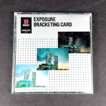 Minolta Exposure Bracketing Card w/ Jewel Case For Minolta Maxxum Dynax ... - $10.95