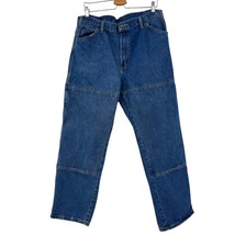 Dickies jeans 36 x 30 mens vintage 1980s relaxed skater double knee denim pants - £23.65 GBP