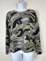 Philosophy Womens Size S Camouflage Cashmere Knit Top Long Sleeve - $12.82