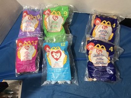 Lot of 6 TY Teenie Beanie Babies McDonald&#39;s Happy Meal toys - $4.95