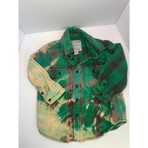 CHILDRENS PLACE 3T Bleached  Striped Button Up Lightweight Outdoor Shirt... - $14.00