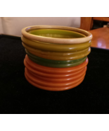 11 Vintage Bakelite spacer bangle bracelets, solid &amp; marbled 1930&#39;s-40&#39;s... - €140,85 EUR