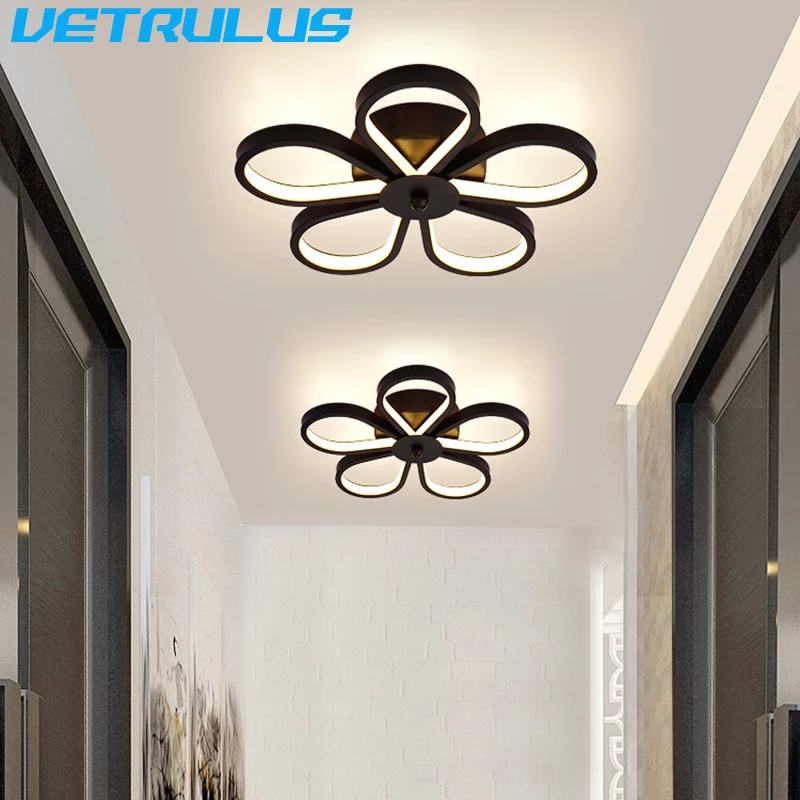  Ceiling Lamp Acrylic Flower  Led Chandelier Plafonnier Luminaire Bathroom Aisle - $217.94