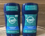 2) Tom&#39;s of Maine Deodorant MOUNTAIN SPRING 2.8oz - $18.69