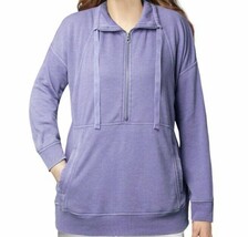 Tangerine™ ~ Size XXL ~ Long Sleeve ~ 1/2 Zip ~ Pullover ~ PURPLE Sweats... - £17.93 GBP