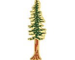 Sequoia Redwood Tree Hard Enamel Lapel Pin - £7.89 GBP