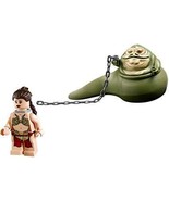 Jabba The Hutt with Princess Leia chain Star Wars Minifigure Building Toys - $14.99