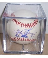 Davey Johnson Autographed MLB Baseball Signed Mets MOY WS Champ - $75.58 CAD