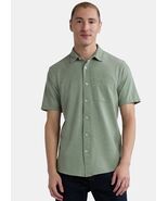 George Big Men&#39;s Knit Button-Up Shirt with Short Sleeves &amp; Front Pocket,... - €12,65 EUR