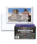 2 packs of 25 (50) BCW 5 ⅞&quot; x 3 ¾&quot; Postcard Topload Holders - $25.47