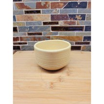 Vintage Zanesville Homespun Planter 7004, Stoneage Modern Arts &amp; Crafts Ribbed - £23.93 GBP