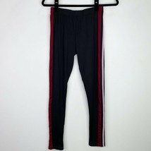 Shosho Black Side Stripe Leggings Pants Size Medium M Womens - $6.92