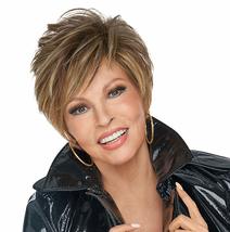 On Your Game Lace Front &amp; Monofilament Part Synthetic Wig by Raquel Welch in RL1 - £218.28 GBP