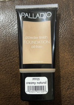 NEW SEALED! PALLADIO OIL-FREE ( PFF05 CREAMY NATURAL ) POWDER FINISH FOU... - $49.99