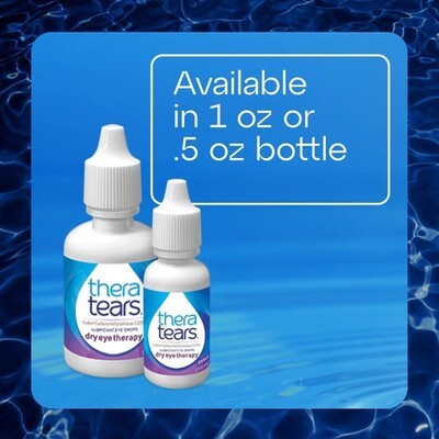 READ TheraTears Dry Eye Therapy Eye Drops for Dry Eyes, 0.5 Fl Oz EXP 9/2026 Item image 6