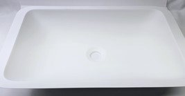 Signature Hardware 398736 Canopus 24" Resin Vessel Bathroom Sink - White - $2,278.92 MXN