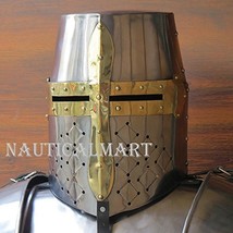 NauticalMart Medieval Templar Knight Crusader Armor Helmet - £133.69 GBP