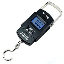 110lbs 5g-10g Dual Accuracy Portable Digital Hanging Scale Fishing / Luggage - £17.29 GBP