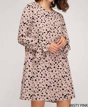 Dalmatian Print Sheath Dress - £20.39 GBP