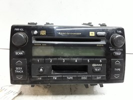 05 06 Toyota Camry AM FM XM 6 CD cassette radio receiver 86120-AA180 A56840 - £63.15 GBP