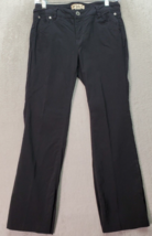 Jolt Bootcut Jeans Girls Size 14 Black Denim Rayon Pockets Mid Rise Flat... - $18.45